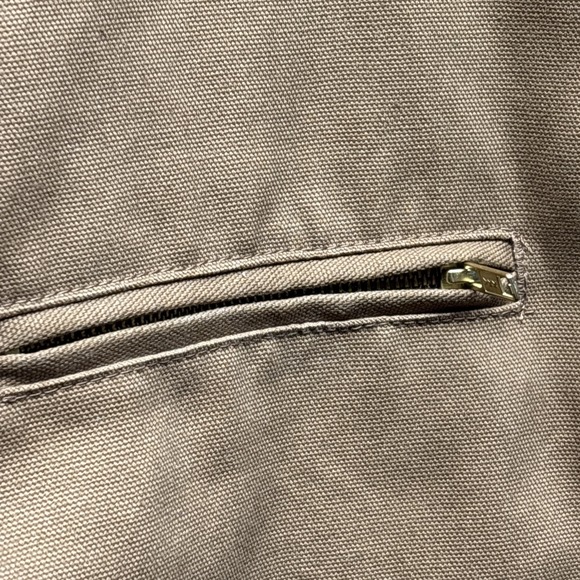 Cornerstone Jacket Mens XL Brown Duck Canvas Lined Detroit Work Wear Chore Logo - Picture 6 of 14